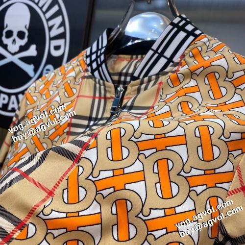 優美なお出かけスタイル オリジナル ブルゾン チェック柄 バーバリーコピーブランド 2021秋冬 バーバリー BURBERRY