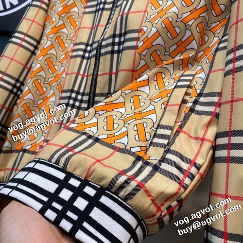 優美なお出かけスタイル オリジナル ブルゾン チェック柄 バーバリーコピーブランド 2021秋冬 バーバリー BURBERRY