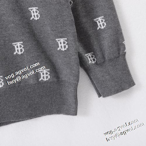 ラウンドネック 優しい色合い 大好評 2021秋冬 バーバリー BURBERRY セーター 2色可選 バーバリースーパーコピー