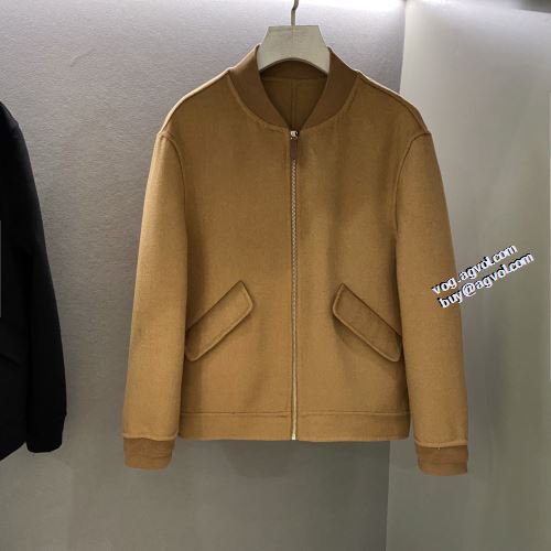 BURBERRY 高級感漂わせる ハーフコート 逸品 デザイン性の高い ハリのある 優美なファー使い バーバリーブランドスーパーコピー 2022新作 2色可選
