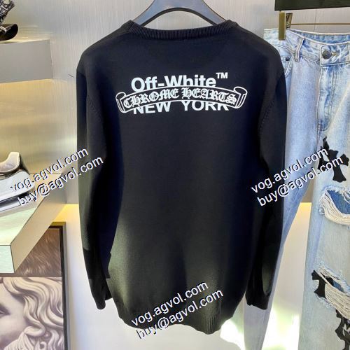 飽きのこないデザイン 2021秋冬 クロムハーツコピーブランド クロムハーツ CHROME HEARTS セーター 個性的 シンプルなデザイン