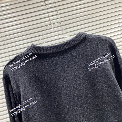 快適な着心地 収縮性のある ラウンドネック 超目玉 2021秋冬 ドルチェ＆ガッバーナ Dolce&Gabbana レジャー カジュアル