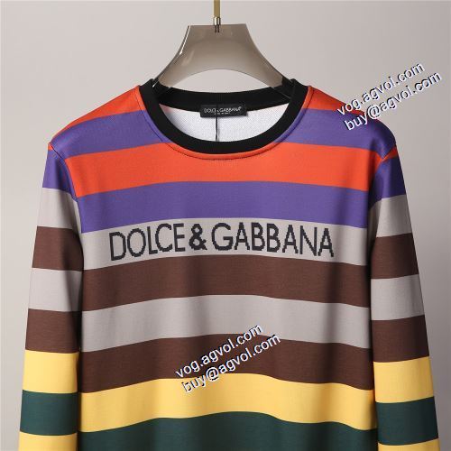 綺麗に決まるフォルム！2021秋冬 ドルチェ＆ガッバーナ ブランドコピー Dolce&Gabbana プルオーバーパーカー オシャレロゴパーカー