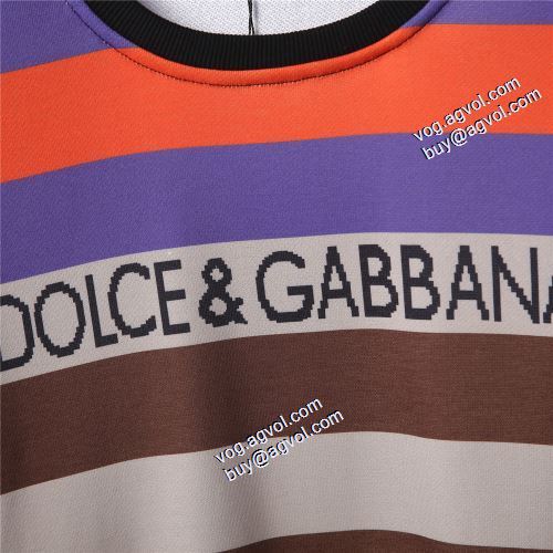 綺麗に決まるフォルム！2021秋冬 ドルチェ＆ガッバーナ ブランドコピー Dolce&Gabbana プルオーバーパーカー オシャレロゴパーカー