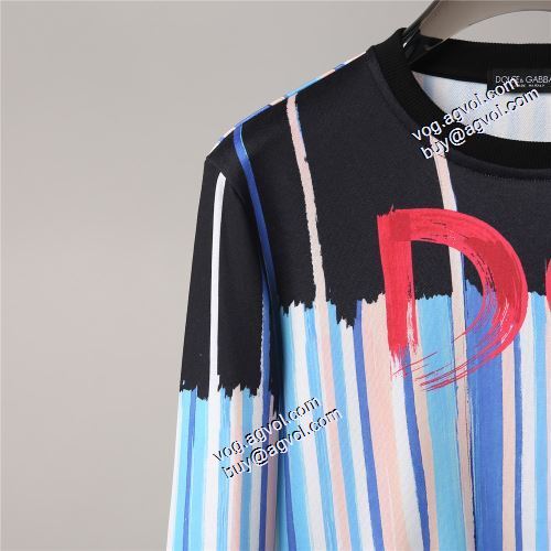 2021秋冬 プルオーバーパーカー ドルチェ＆ガッバーナ ジップパーカー 個性的なデザ Dolce&Gabbana ブランド コピー