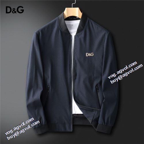 D&Gコピーブランド 2021秋冬 今話題の最新作 ドルチェ＆ガッバーナ Dolce&Gabbana ジャケット 2色可選 カジュアル?ウエア 満足できるコート