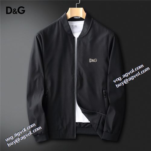 D&Gコピーブランド 2021秋冬 今話題の最新作 ドルチェ＆ガッバーナ Dolce&Gabbana ジャケット 2色可選 カジュアル?ウエア 満足できるコート