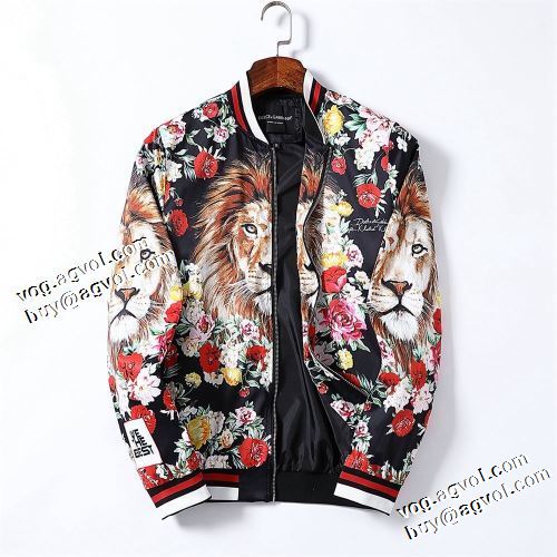 2021秋冬 ドルチェ＆ガッバーナ Dolce&Gabbana ブルゾン ドルチェ&ガッバーナスーパーコピー 個性的なデザ アニマル柄コート 逸品