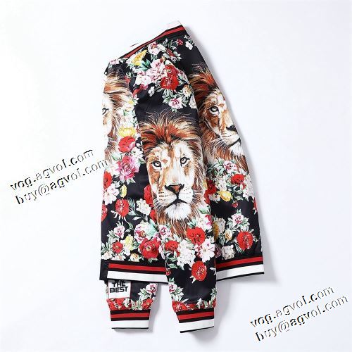 2021秋冬 ドルチェ＆ガッバーナ Dolce&Gabbana ブルゾン ドルチェ&ガッバーナスーパーコピー 個性的なデザ アニマル柄コート 逸品