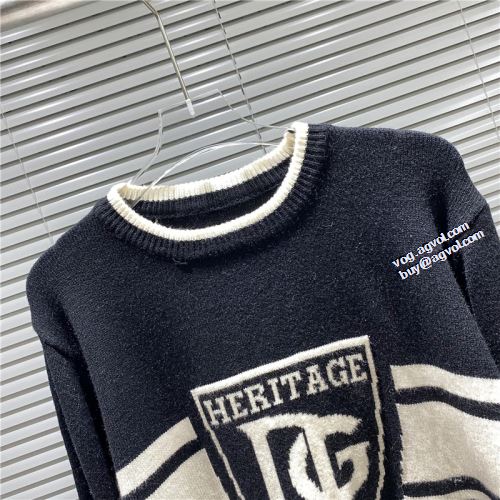 2021秋冬 ドルチェ＆ガッバーナ Dolce&Gabbana セーター ドルチェ&ガッバーナ偽物ブランド 存在感のある おしゃれな装い 風合いの出る