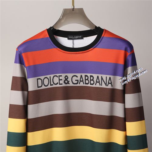 2021秋冬 ドルチェ＆ガッバーナ Dolce&Gabbana 大好評 アウトドア系 耐久性のある プルオーバーパーカー ドルチェ&ガッバーナブランド コピー ロゴパーカー