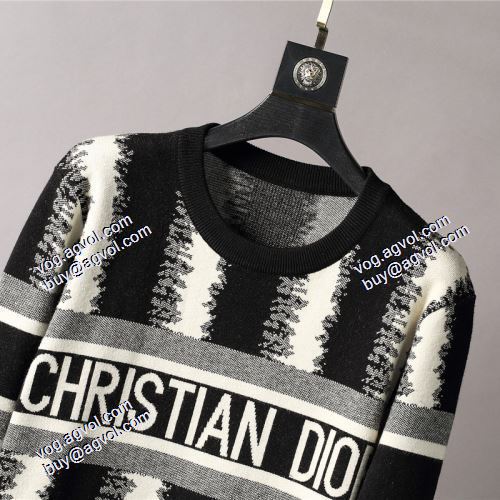 2021秋冬 プルオーバー ディオール DIOR ニットパーカー ペアルックトップス 程よい厚み ディオールスーパーコピー
