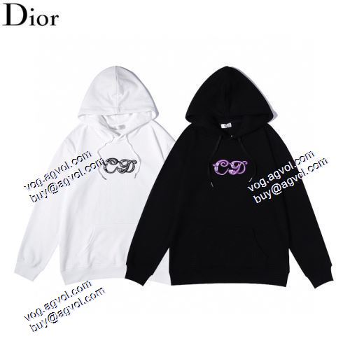 おしゃれさ抜群パーカ 2021秋冬 ジップパーカー ディオール DIOR パーカー ディオールコピー ブランド 帽子付き