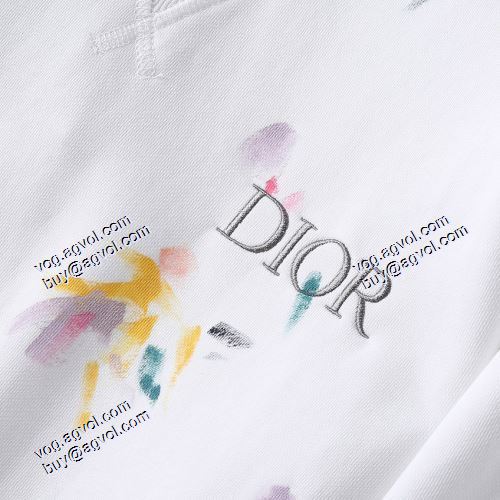 男女兼用パーカー ディオールプルオーバーパーカー 2021秋冬 ディオール DIOR 秋の定番 ルームウェア