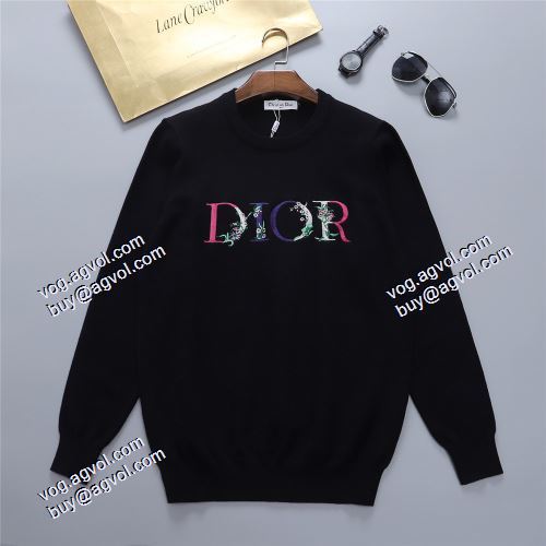 ディオールプルオーバーパーカー 2色可選 2021秋冬 ディオール DIOR ディオール偽物ブランド 定番無地パーカー