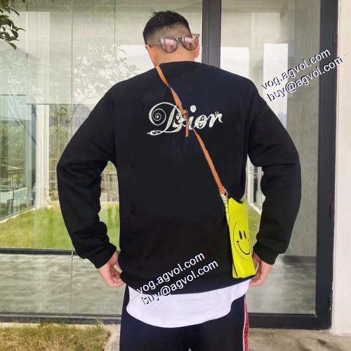 ファッション 人気 プルオーバーパーカー 秋の定番 2色可選 2021秋冬 ディオール DIOR ボリュームネックフード付き ディオールブランドコピー