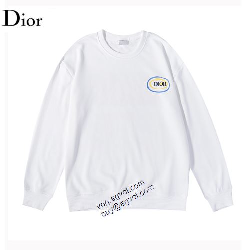 ディオールコピー セール中 プルオーバーパーカー プリントパーカ 2色可選 2021秋冬 ディオール DIOR 程よい厚み