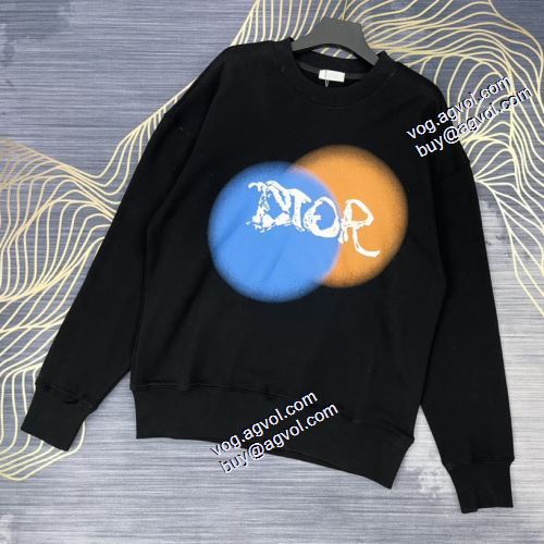2021秋冬 ディオール DIOR プルオーバーパーカー 2色可選 プリントパーカ 定番無地パーカー 人気 ランキング ディオールスーパーコピー 激安