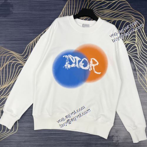 2021秋冬 ディオール DIOR プルオーバーパーカー 2色可選 プリントパーカ 定番無地パーカー 人気 ランキング ディオールスーパーコピー 激安