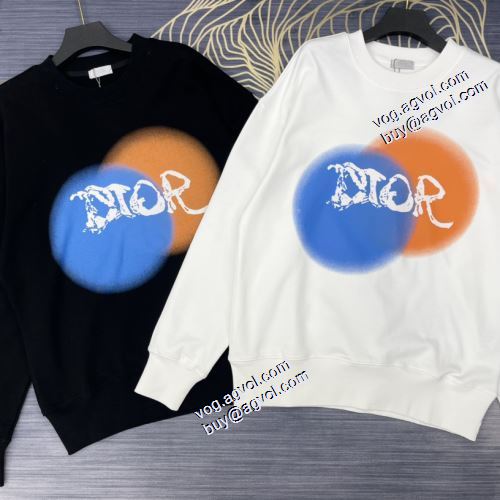 2021秋冬 ディオール DIOR プルオーバーパーカー 2色可選 プリントパーカ 定番無地パーカー 人気 ランキング ディオールスーパーコピー 激安