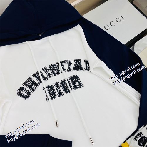 ディオールコピー 高級感漂わせる 2021秋冬 ディオール DIOR パーカー 2色可選 オリジナルプリント おしゃれさ抜群パーカ