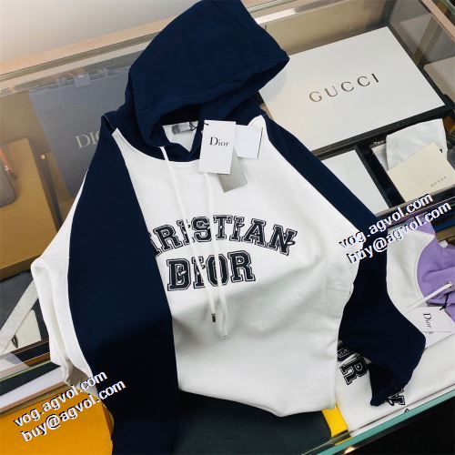 ディオールコピー 高級感漂わせる 2021秋冬 ディオール DIOR パーカー 2色可選 オリジナルプリント おしゃれさ抜群パーカ