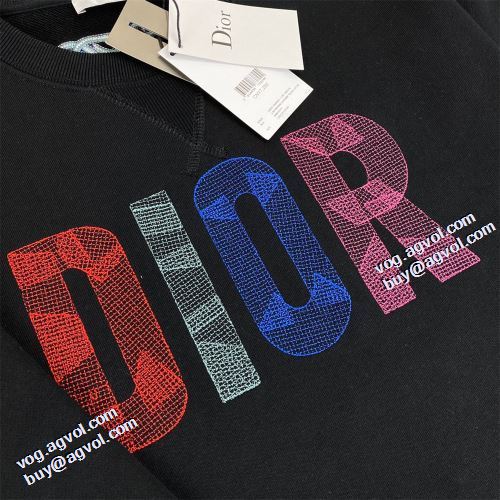 ディオールコピーブランド 洗練を十分に演出する 2021秋冬 プリントパーカ ディオール DIOR プルオーバーパーカー 2色可選