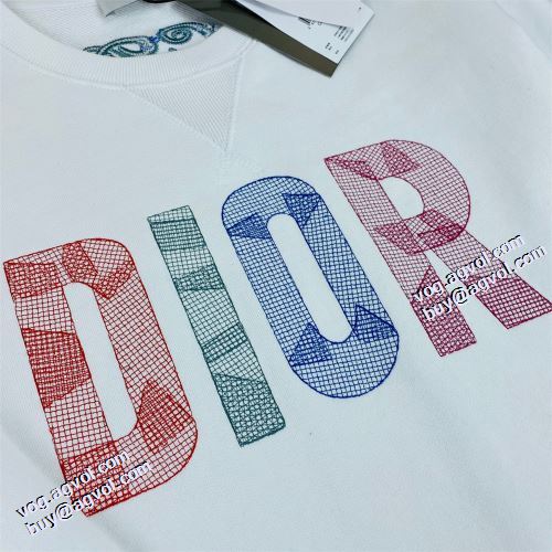 ディオールコピーブランド 洗練を十分に演出する 2021秋冬 プリントパーカ ディオール DIOR プルオーバーパーカー 2色可選