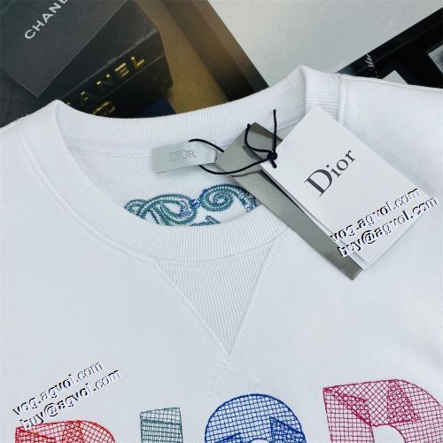 ディオールコピーブランド 洗練を十分に演出する 2021秋冬 プリントパーカ ディオール DIOR プルオーバーパーカー 2色可選