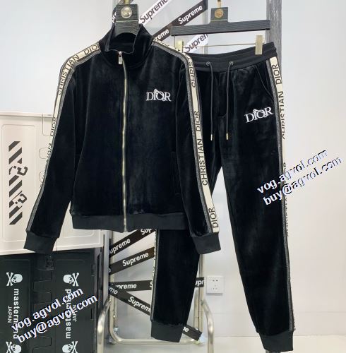 2021秋冬 飽きのこないデザイン セレブ愛用の超人気商品 ディオール DIOR ディオールコピー セットアップ上下 ハリのある