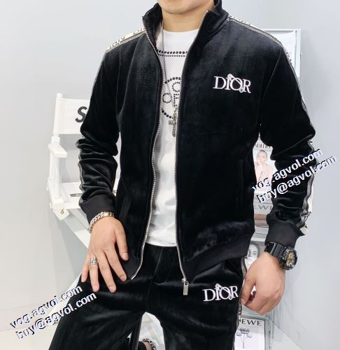 2021秋冬 飽きのこないデザイン セレブ愛用の超人気商品 ディオール DIOR ディオールコピー セットアップ上下 ハリのある