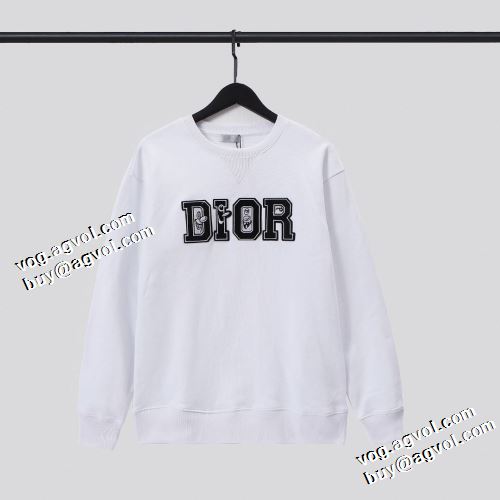 2022早春 ディオール DIOR 2色可選 ディオールブランド コピー 人気販売中 プルオーバーパーカー 男女兼用パーカー 大好評 オシャレロゴパーカー