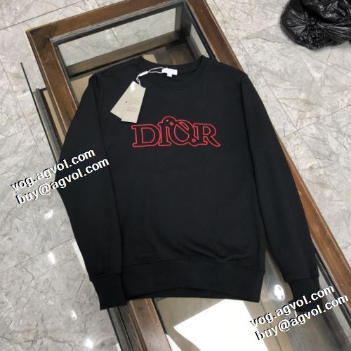 今一番HOTな新品 プルオーバーパーカー おしゃれさ抜群パーカ ロゴパーカー 2022早春 ディオール DIOR ディオールコピー 2色可選