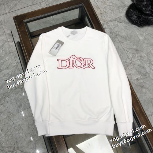 今一番HOTな新品 プルオーバーパーカー おしゃれさ抜群パーカ ロゴパーカー 2022早春 ディオール DIOR ディオールコピー 2色可選