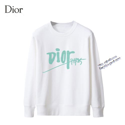 ディオールスーパーコピー 2021秋冬 ディオール DIOR プルオーバーパーカー 高級感ある 多色選択可 オリジナルプリント 大好評