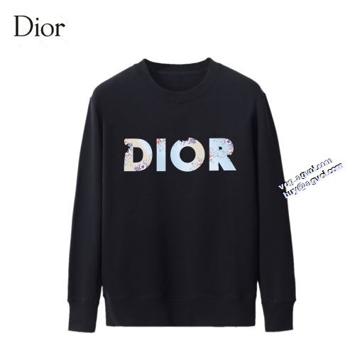 ディオールスーパーコピー 2021秋冬 ディオール DIOR プルオーバーパーカー 高級感ある 多色選択可 オリジナルプリント 大好評