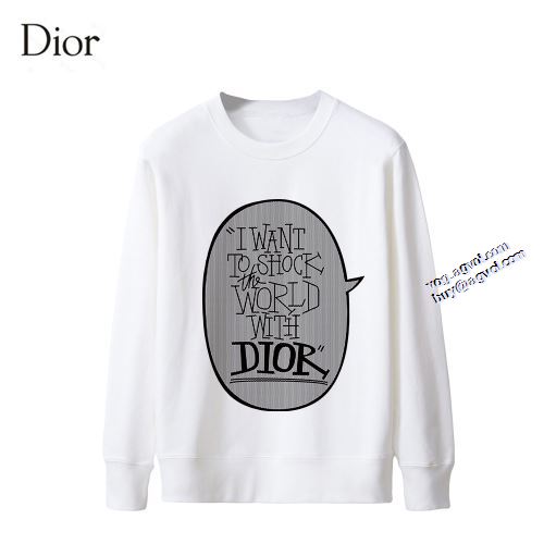 ディオールスーパーコピー 2021秋冬 ディオール DIOR プルオーバーパーカー 高級感ある 多色選択可 オリジナルプリント 大好評