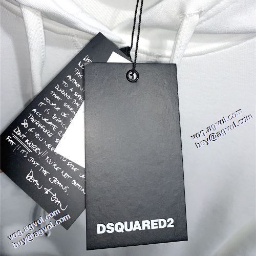 2021秋冬 ディースクエアード DSQUARED2 ロゴパーカー 2色可選 ディースクエアードブランド 偽物 通販 スタイリッシュ デザイン性の高い パーカー