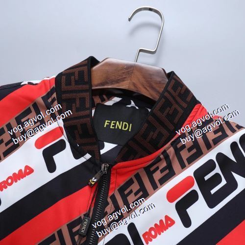 楽に着用出来る 2021秋冬 フェンディ FENDI ブルゾン フェンディブランドコピー 高品質 人気 堪能できるコート