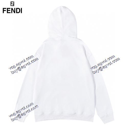 オシャレロゴパーカー FENDIコピー 2色可選 早くも完売している 程よい厚み 2021秋冬 フェンディパーカーコピー