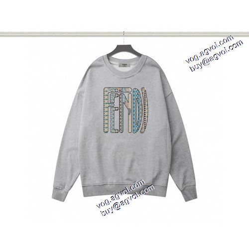 人気ブランド 2021秋冬 プルオーバーパーカー フェンディブランド 偽物 通販 FENDI ルームウェア
