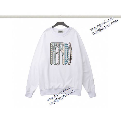 人気ブランド 2021秋冬 プルオーバーパーカー フェンディブランド 偽物 通販 FENDI ルームウェア