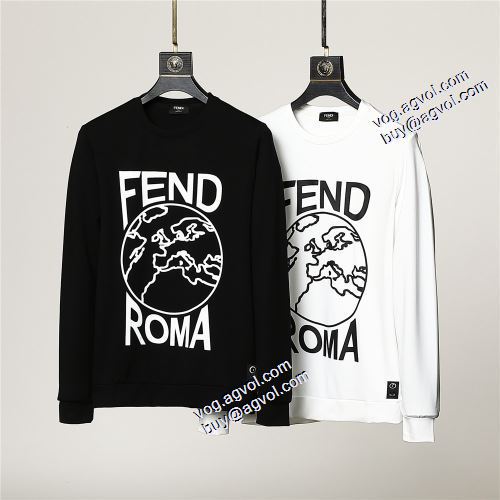 2021秋冬 フェンディブランドコピー FENDI プルオーバーパーカー ファッション 人気 男女兼用パーカー