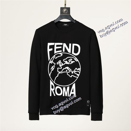 2021秋冬 フェンディブランドコピー FENDI プルオーバーパーカー ファッション 人気 男女兼用パーカー