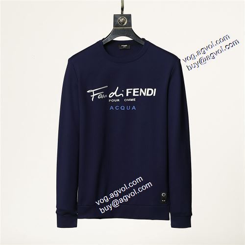 コスパ最高のプライス 2021秋冬 プルオーバーパーカー フェンディ FENDI ブランド コピー プリントパーカ