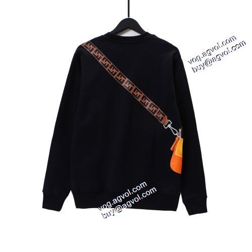 ファション性の高い 2021秋冬 フェンディプルオーバーパーカー FENDI ブランド 偽物 通販 おしゃれさ抜群パーカ
