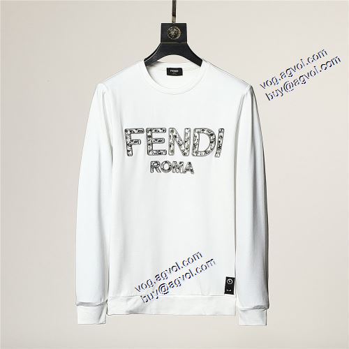 2021秋冬 ファッション 人気 プルオーバーパーカー ロゴパーカー フェンディ FENDI スーパーコピー 激安