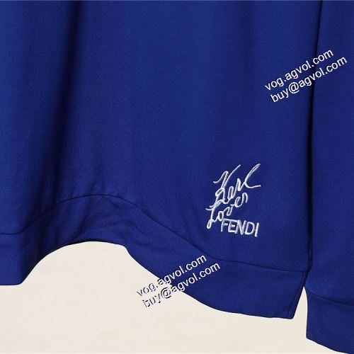 2021秋冬 ペアパーカー プルオーバーパーカー フェンディ落ち着いた感覚 FENDI ブランド コピー