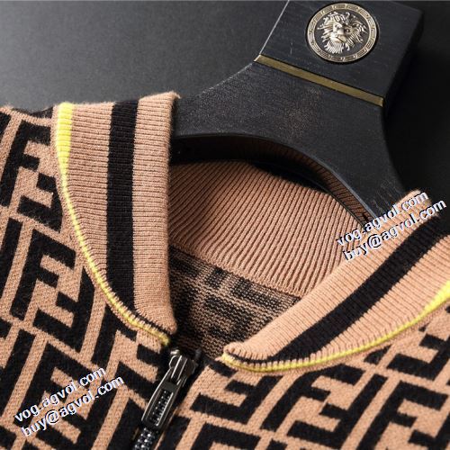 2021秋冬 フェンディ FENDI フェンディブランド コピー 海外限定ライン セーター 風合いの出る パーカーニットカーディガン プリント