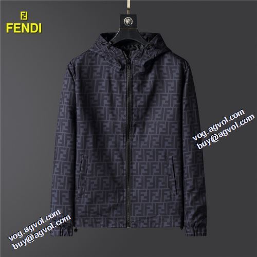 フェンディコピー ブランド ブルゾン 争奪戦必至 2021秋冬 フェンディ FENDI 花プリントデザインジャケット 楽に着用出来る